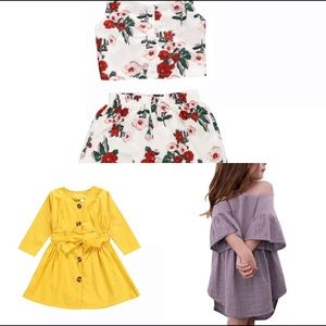 NEW Girls 4t clothing bundle